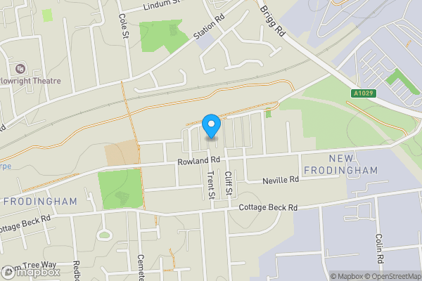 Map location for 12 Winn Street, Scunthorpe DN16 1TB