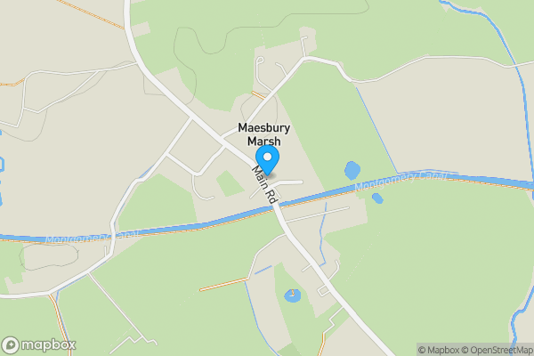 Map location for Former Bones Works, Oswestry, SY10 8JB