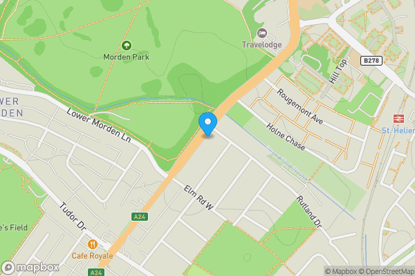 Map location for 57, Epsom Road, Morden, Surrey, SM4 5PR