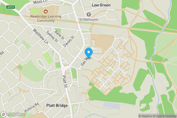Map location for 1, Gas Street, WIGAN, Lancashire, WN2 5LS