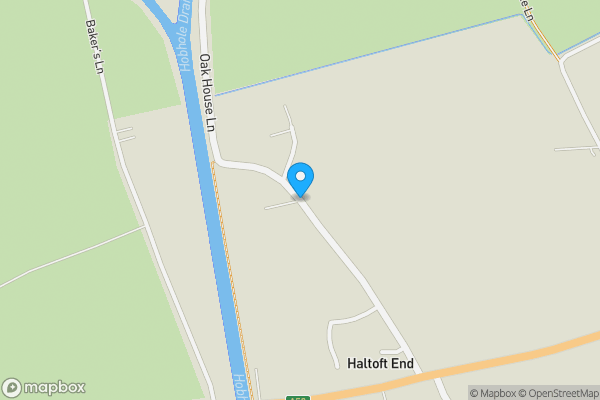 Map location for Country House, Oak House Lane, Freiston, Boston, Lincolnshire, PE22 0PJ