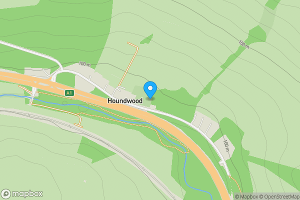 Map location for Old Carraige House, Eyemouth, Houndwood, TD14 5TP