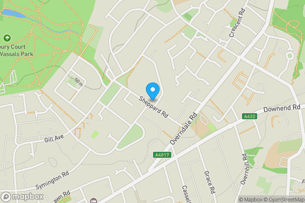 Map location for 52, Sheppard Road, Fishponds, Bristol, BS16 2PF