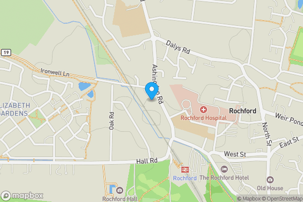 Map location for Flat 64, Coachman Court, 35 Ashingdon Road, Rochford, Essex SS4 1FF