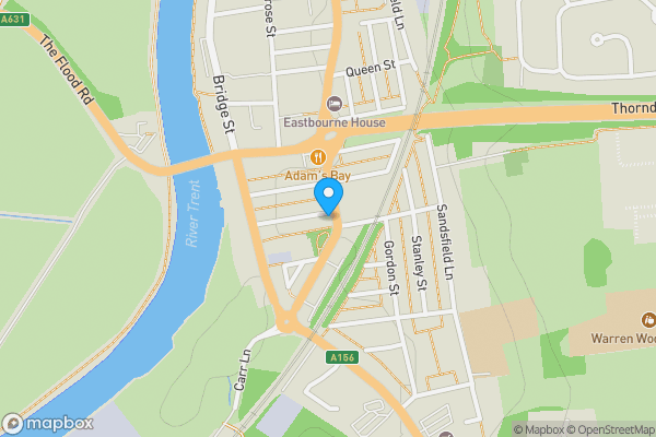 Map location for 66 Waterworks Street, Gainsborough DN21 1LA