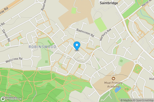 Map location for Woodruff Close, GLOUCESTER, GL4 6YL