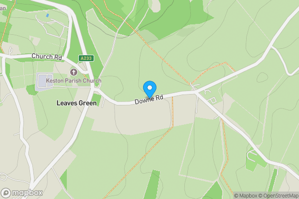 Map location for 0.47 Acres of Land at Downe Road, Keston, Greater London, BR2 6AD