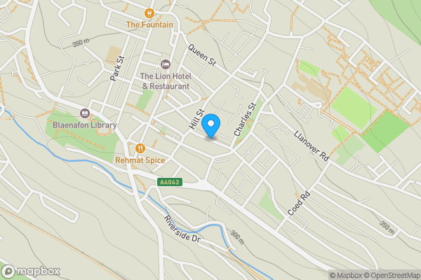 Map location for Morgan Street, Pontypool, Gwent, NP4 9ER
