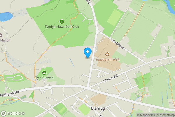 Map location for Tyddyn Elan, CAERNARFON, Gwynedd, LL55 4AE