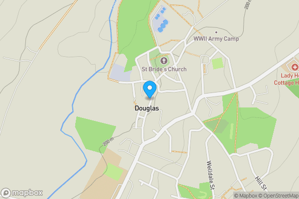 Map location for 47 Main Street, Douglas, Lanark, Lanarkshire ML11 0QW