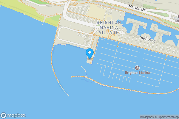 Map location for Apartment 8 Orion, 9 The Boardwalk, Brighton Marina Village, Brighton, East Sussex, BN2 5ZD