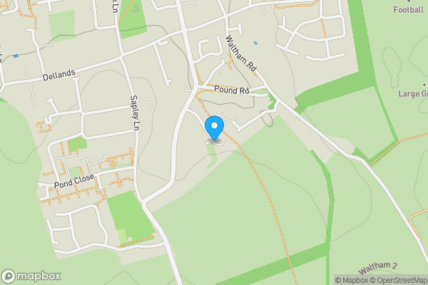 Map location for Highfields, Basingstoke, Hampshire, RG25 3PH
