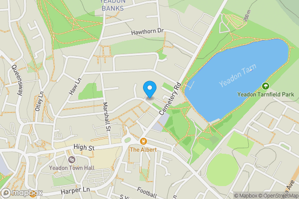 Map location for 105, Hawthorn Avenue, Leeds, LS19 7UJ