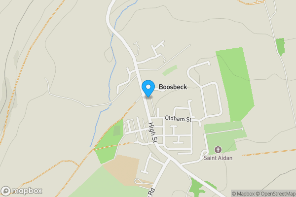 Map location for 1B High Street, Boosbeck, Saltburn-by-the-Sea, Cleveland, TS12 3AF