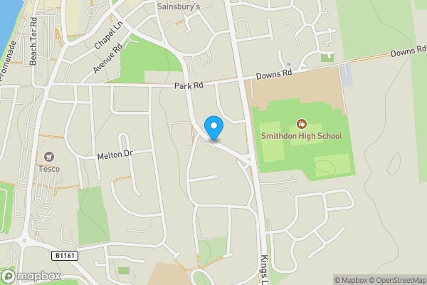 Map location for Sandringham Road, Hunstanton, Norfolk, PE36 5DP