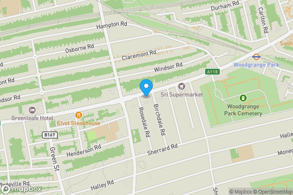 Map location for 474B, Romford Road, London, E7 8AP