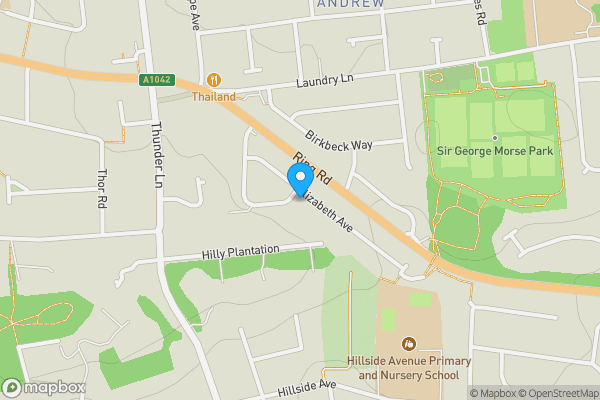 Map location for 22, Elizabeth Avenue, NORWICH, Norfolk, NR7 0YE