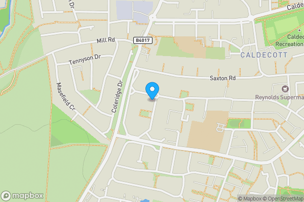 Map location for 49A The Hyde, Abingdon, Oxfordshire, OX14 5JG