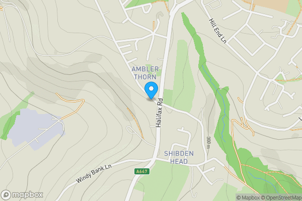 Map location for 11 Roper Lane, Queensbury, Bradford BD13 2DQ