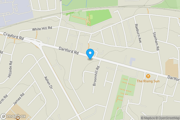 Map location for 187a Dartford Road, Dartford, Kent, DA1 3EW