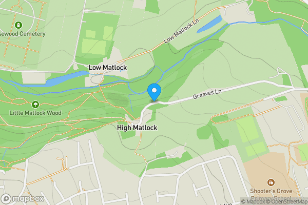 Map location for Greaves Lane, Sheffield, S6 6BG
