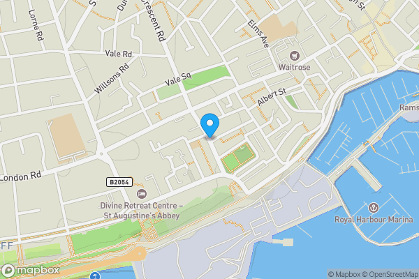 Map location for Royal Road, RAMSGATE, Kent, CT11 9LE