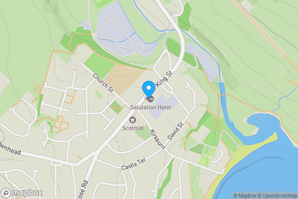 Map location for Salutation Hotel, 16 - 22 King Street, Inverbervie, Montrose, Angus DD10 0RG
