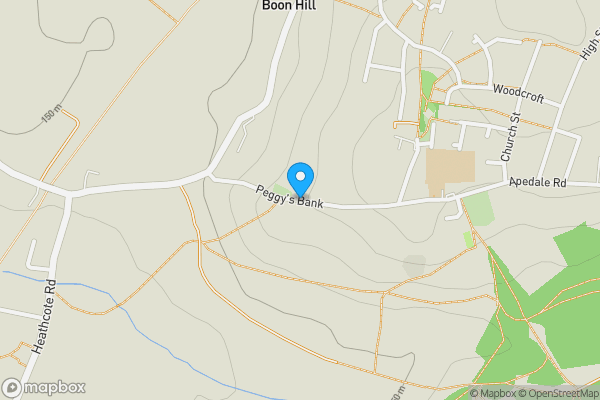 Map location for Peggys Bank, Wood Lane, Stoke-on-Trent ST7 8RH