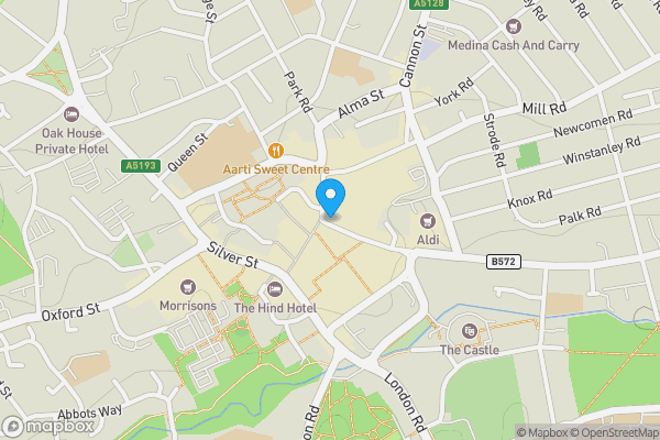 Map location for 1a Midland Road, Wellingborough, Northamptonshire, NN8 1HA