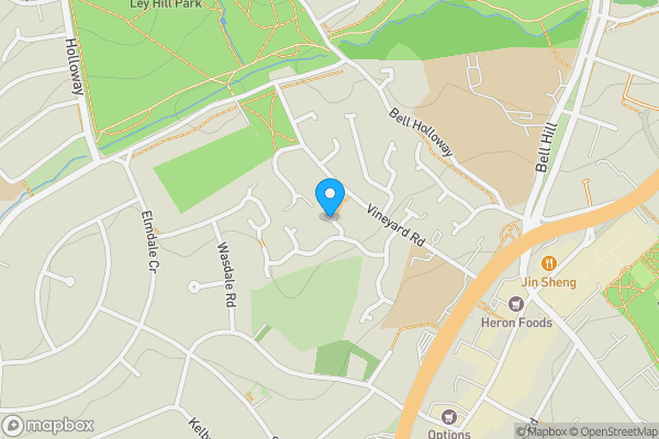 Map location for Foxfield, Birmingham, West Midlands, B31 1FE