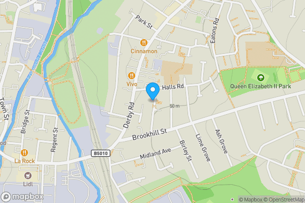 Map location for 12 Antill Street, Stapleford, Nottingham, Nottinghamshire NG9 7FT