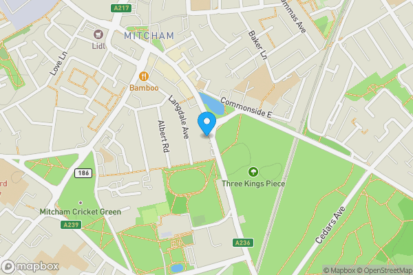 Map location for The Windmill, 40 Commonside West, Mitcham, CR4 4HA