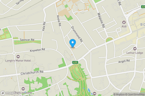 Map location for 15 Gordon Road, Bournemouth, BH1 4DW