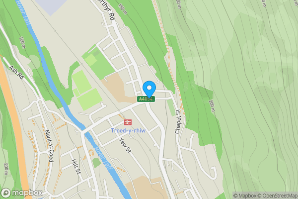 Map location for 4 & 5 Victoria Buildings, Troedyrhiw, Merthyr Tydfil, CF484JT