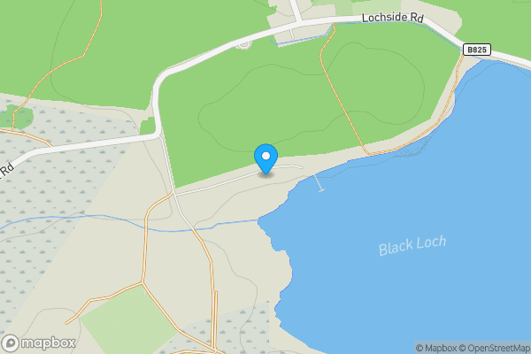 Map location for Black Loch Resort, Caldercruix Road, Slamannan, Falkirk, Stirlingshire, FK1 3BT