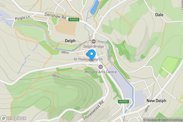 Map location for 5 Green Lane, Delph, Saddleworth, OL3 5EP