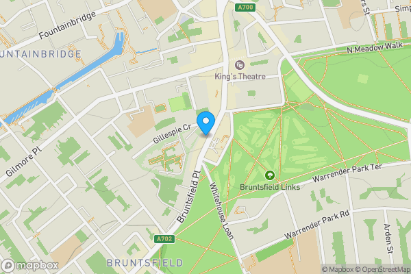Map location for Flat 6, 8 Bruntsfield Place, Edinburgh, City Of Edinburgh EH10 4HN