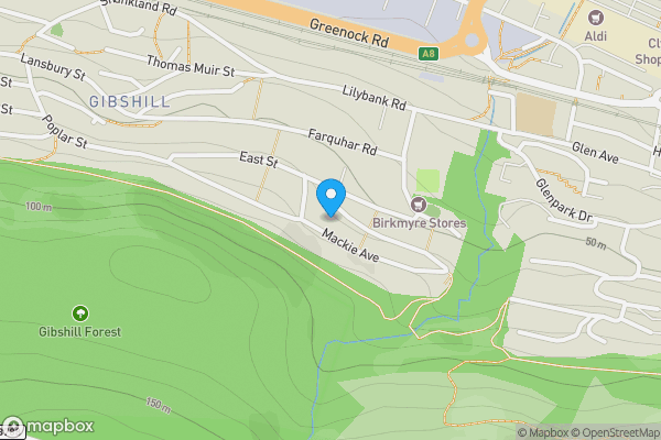 Map location for 10 Devol Avenue, Port Glasgow, PA14 5AX