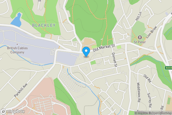Map location for Flat 1, 1 Millers Brow Walk, Manchester, M9 8RA