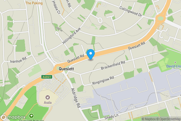 Map location for 563 Queslett Road, Birmingham B43 7ER