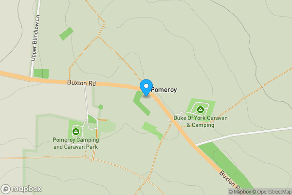 Map location for Woodside, Stonebench Lane, Buxton, Pomeroy, Flagg, SK17 9QG
