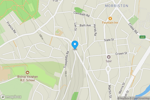 Map location for Clyndu Street, Morriston, Swansea, West Glamorgan, SA6 7BB