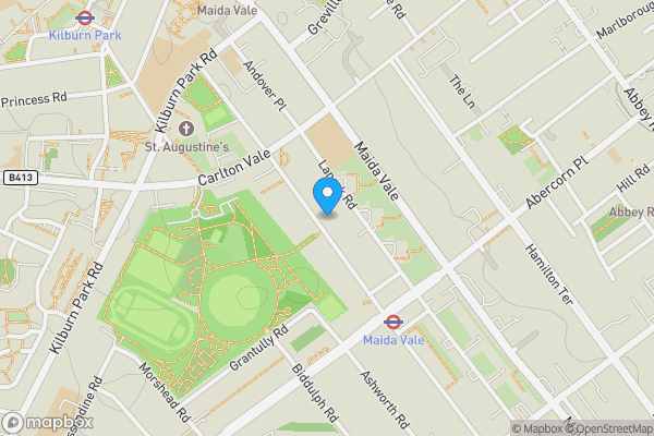 Map location for Flat D, 222 Randolph Avenue, Maida Vale, London W9 1PF