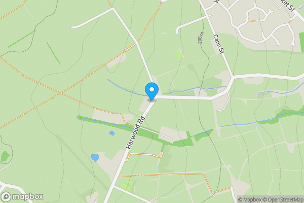 Map location for Harwood Road, Bury, Lancashire, BL8 3PU