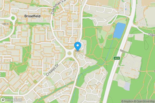 Map location for Flat 8 , Greenways Walk, Crawley, West Sussex RH11 9QF