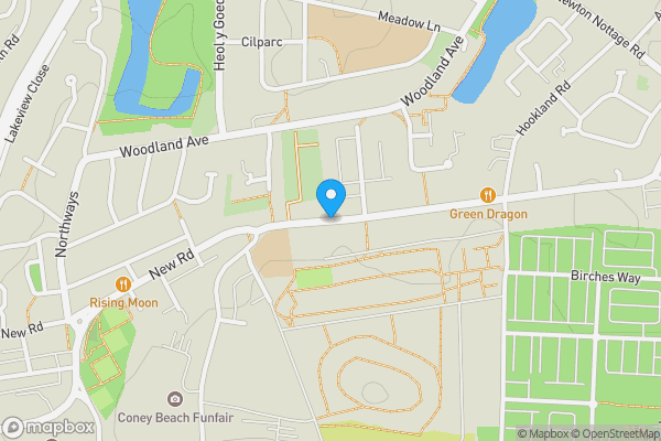 Map location for New Road, Porthcawl, CF36 5BN