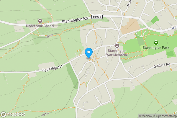 Map location for 60 Wellgreen Road Stannington, Sheffield, South Yorkshire, S6 6DF
