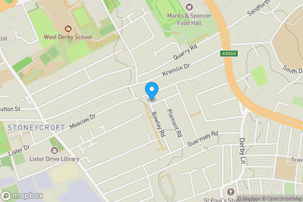 Map location for 1 Northgate Road, Liverpool L13 6RS