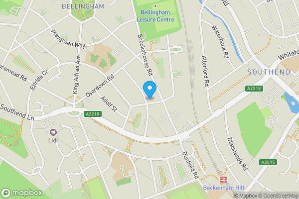 Map location for Land Adjacent To 37 Farmstead Road, Catford, London , SE6 3EE