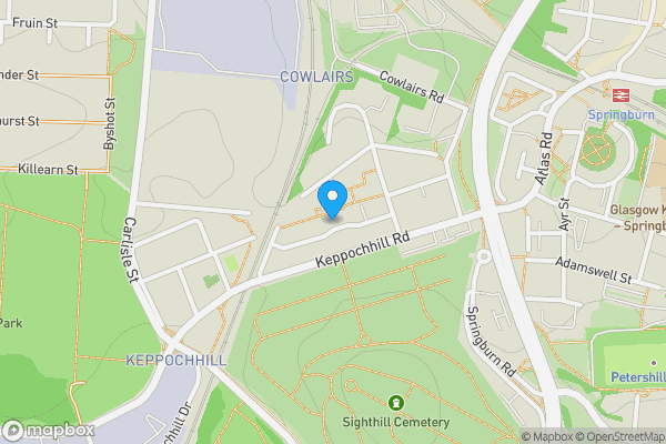 Map location for 28, Morrin Path, Glasgow, Glasgow City, G21 1UH